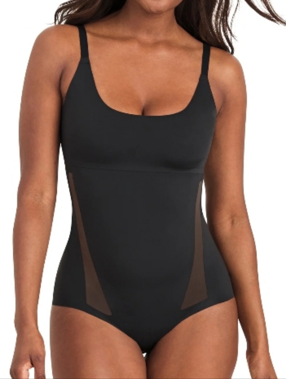 Maidenform  Extra Firm Shaping Black Bodysuit Medium 556656